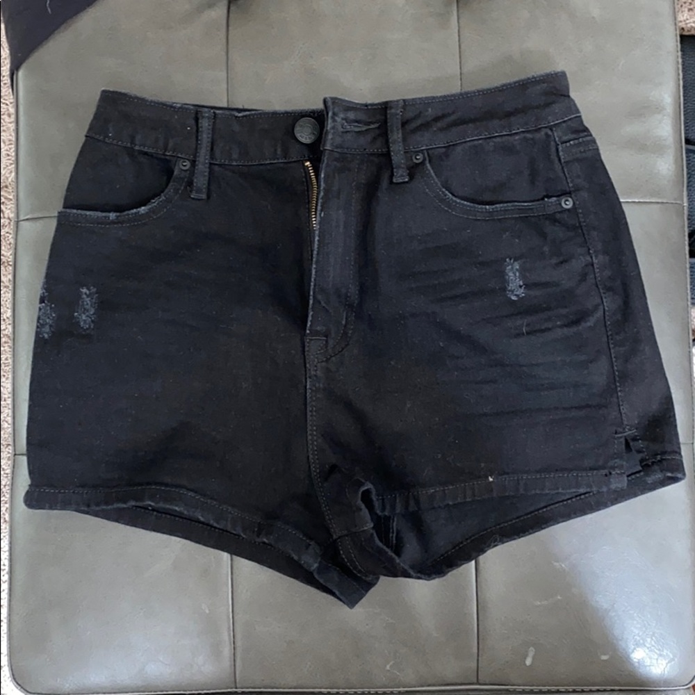 BDG super high waisted jean shorts